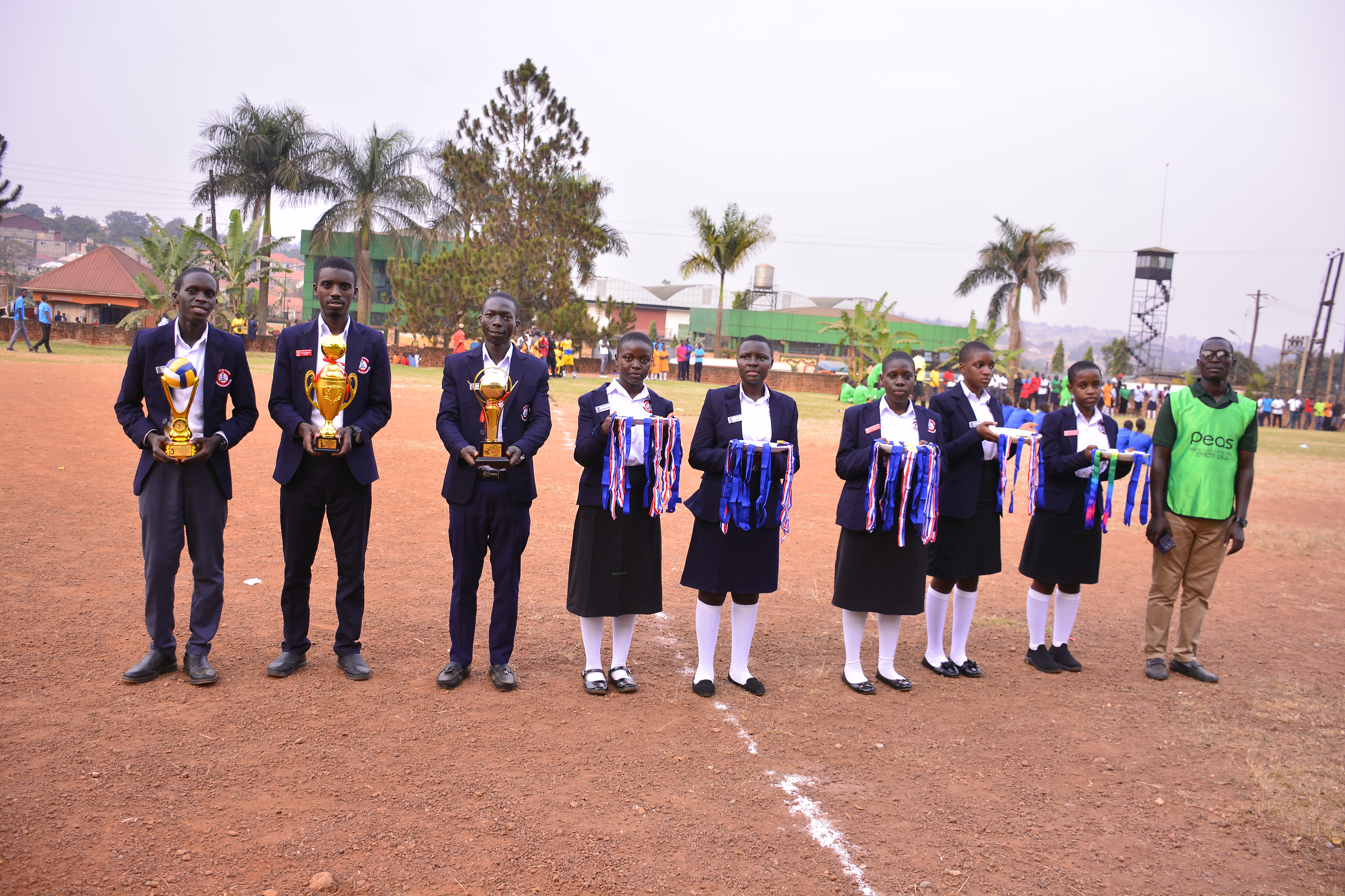 Teacher with Students